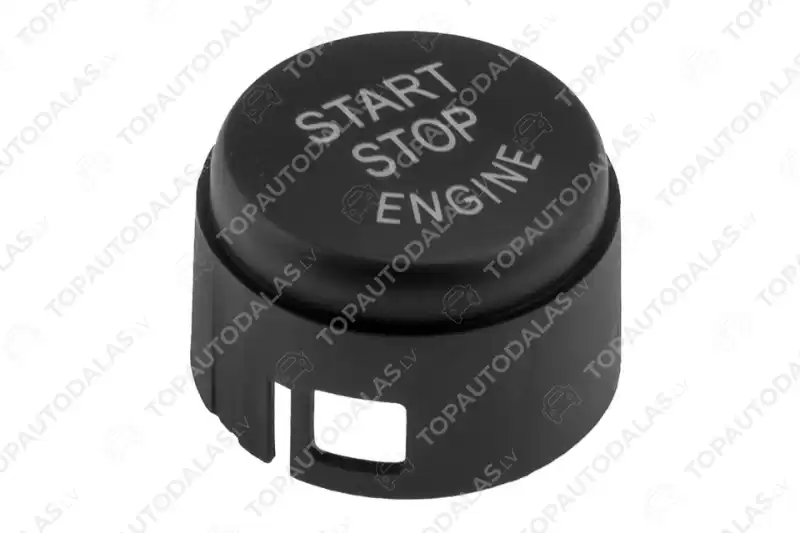 BMW 5 6 7 SERIES F01 F02 F10 F11 F13 Salona pogu remonta komplekts start stop melns 