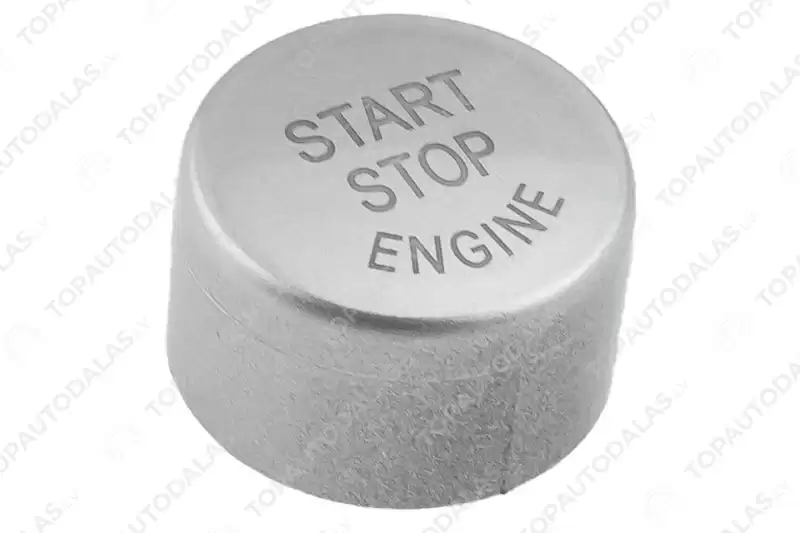 BMW 5 6 7 SERIES F01 F02 F10 F11 F13 Salona pogu remonta komplekts SILVER start stop 