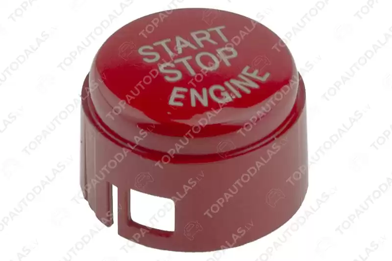 BMW 5 6 7 SERIES F01 F02 F10 F11 F13 RED Salona pogu remonta komplekts start stop sarkans 