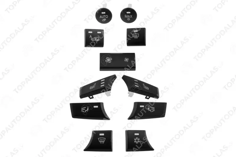 BMW X5 X6 E70 E71 2007- Salona pogu remonta komplekts klimata kontrole AC kondicionieris BMW X5 X6 E70 E71 2007- Salona pogu remonta komplekts klimata kontrole AC kondicionieris