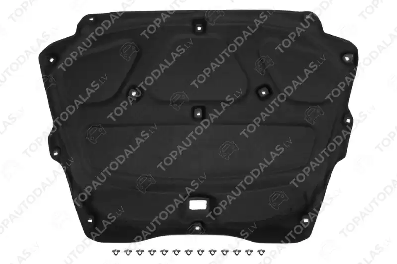 PORSCHE CAYENNE 2011-2017 Dzinēja motora pārsega skaņas izolācija siltinājums 95855683100 958 556 831 00
