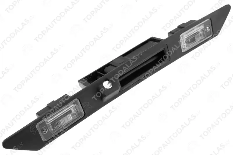 AUDI A3 8P A6 C6 4F Q7 4L 2005- Aizmugurējā vāka bagāžnieka atvēršanas poga slēdzis numura apgaismojums līste 4L0827574 4L08275743FZ
