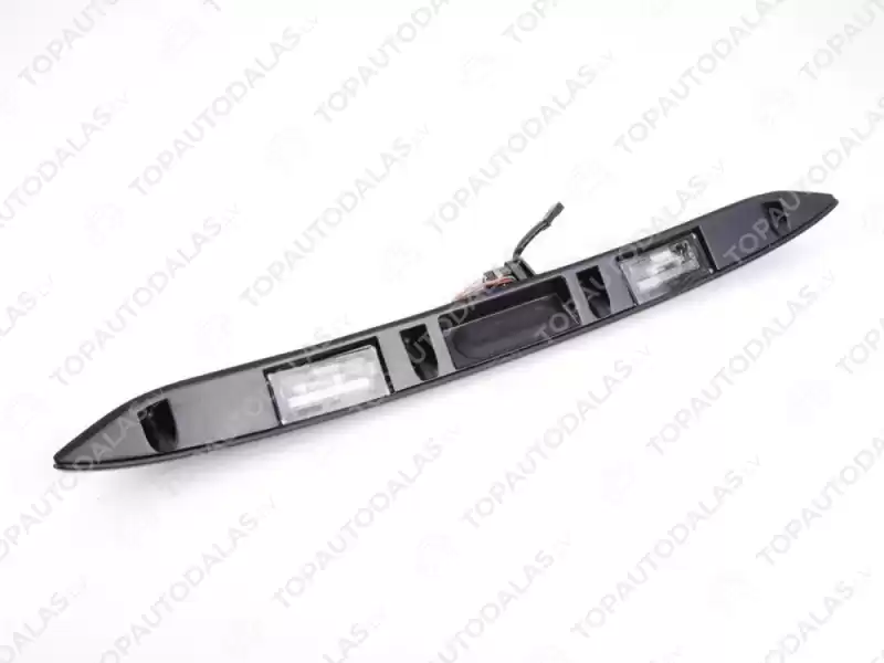 MINI COOPER ONE R50 R52 R53 2001- Aizmugurējā vāka bagāžnieka atvēršanas poga slēdzis numura apgaismojums līste 51137167530 7167530
