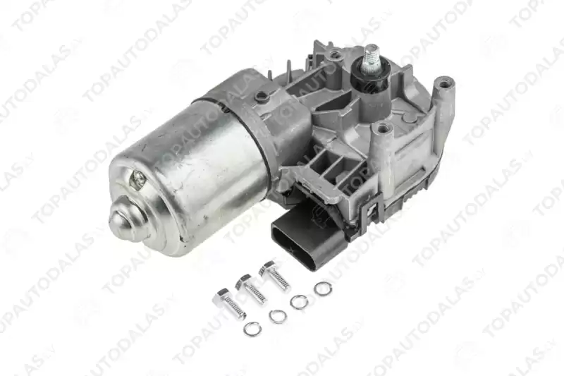 SKODA OCTAVIA 2 II 2004-2013 Stikla loga tīrītāju motors priekšējais 1Z1955119C 1Z1955119D