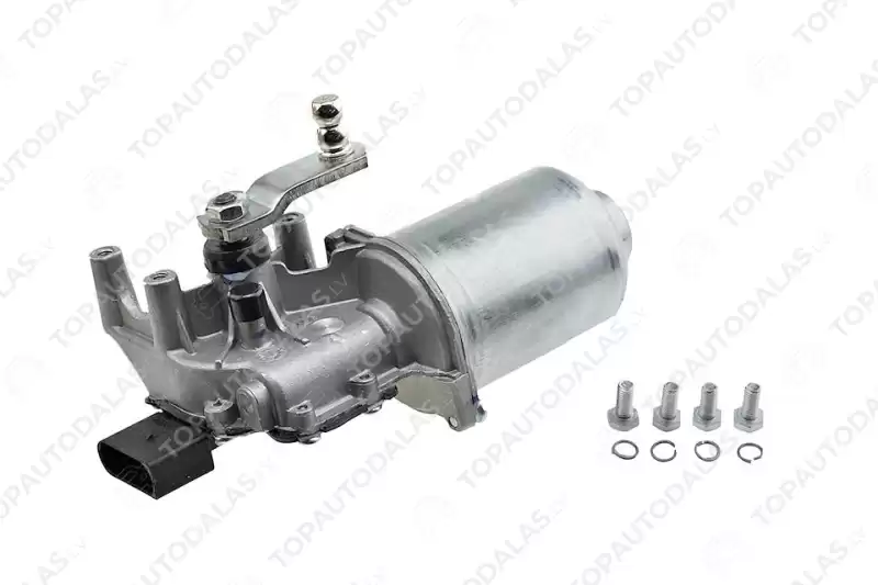 SKODA ROOMSTER 2006-2015 Stikla loga tīrītāju motors priekšējais VALEO 5J1955113A 5J1955113