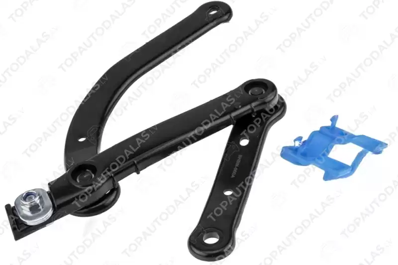 BMW 5 SERIES E60 E61 E63 E64 2003- Stikla loga tīrītāja svira priekšējais labais 61617185366 7185366