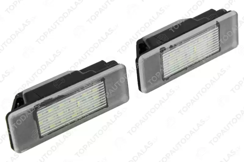 CITROEN C6 2005-2012 Numura zīmes apgaismojums LED 6340A5 6340G9