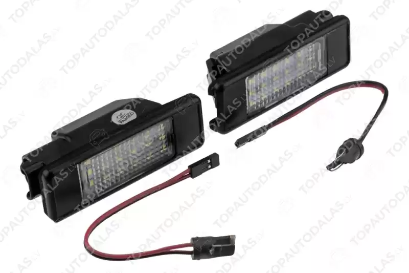 PEUGEOT 107 1007 207CC 301 106 307 308 3008 406 407 607 806 807 EXPERT RCZ Numura zīmes apgaismojums LED 6340G9 6340A5 6341G9 PEUGEOT 107 1007 207CC 301 106 307 308 3008 406 407 607 806 807 EXPERT RCZ Numura zīmes apgaismojums LED 6340G9 6340A5 6341G9