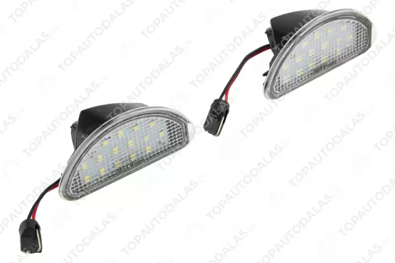 TOYOTA AYGO 2005-2014 Numura zīmes apgaismojums LED 812700H010 81270 0H010