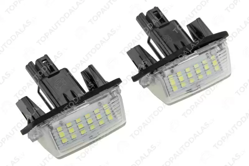 TOYOTA VERSO-S 2010-2015 Numbrimärgi valgustus LED 812700D120 81270 0D120