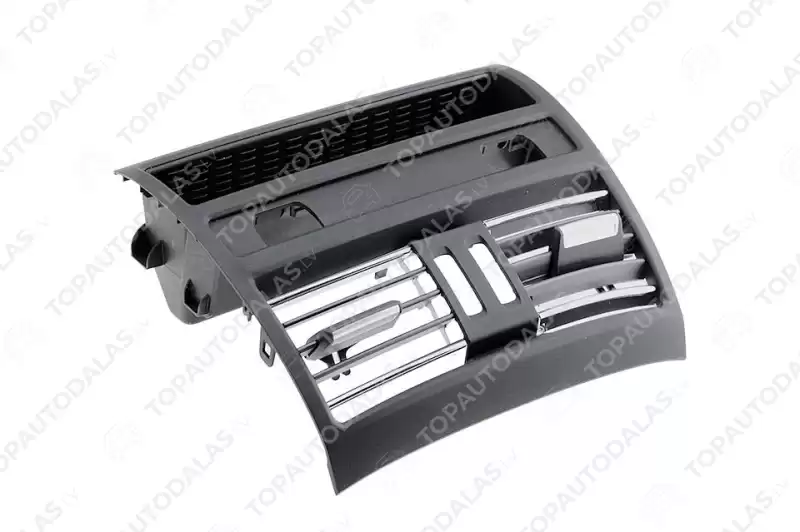 BMW 5 Series F10 F11 F18 2010- CHROME Salona ventilācijas reste centrālā aizmugurējā 64229158312 9158312