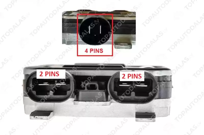 JAGUAR X-TYPE 4 PINS Dzesēšanas radiātora ventilatora vadības bloks relejs 940004000 940009402 4526899