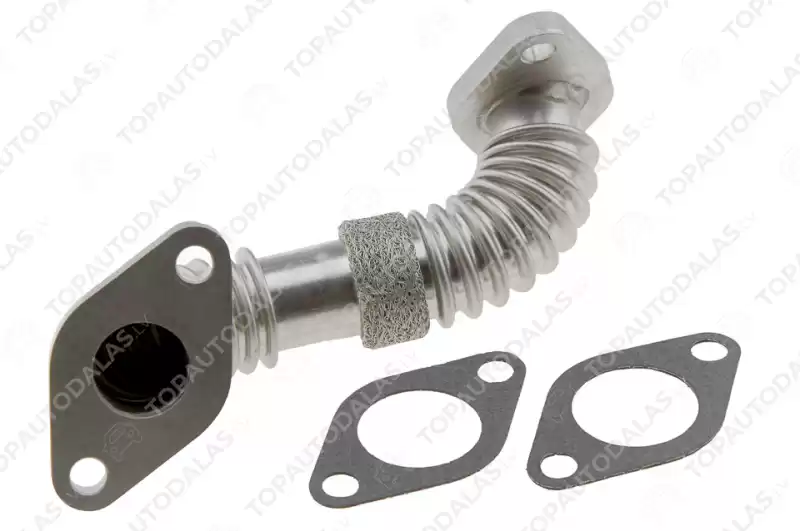 AUDI A4 B5 B6 B7 1.9TDI 2.0TDI 1999-2008 EGR izplūdes caurule atgāzu dzesētāja metāla truba 028131521AD