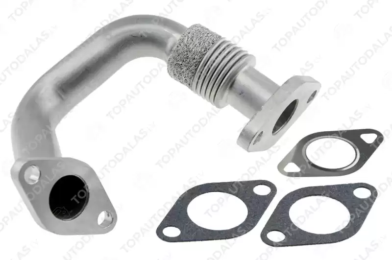 VW CADDY 1.9TDI 2.0TDI 2005-2011 EGR izplūdes caurule atgāzu dzesētāja metāla truba 03G131521R