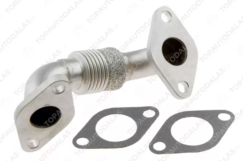 VW POLO 9N 9A 1.9TDI 2001-2009 EGR izplūdes caurule atgāzu dzesētāja metāla truba 038131521BL